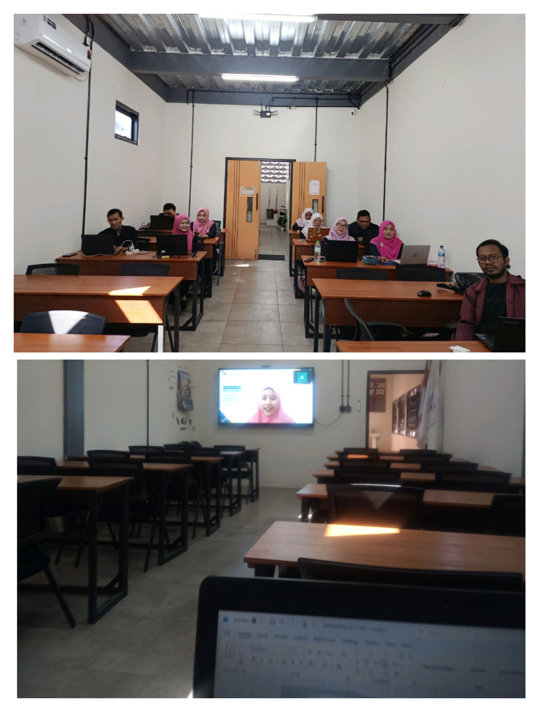 <p>Mengikuti kegiatan "Parenting Online"</p>
