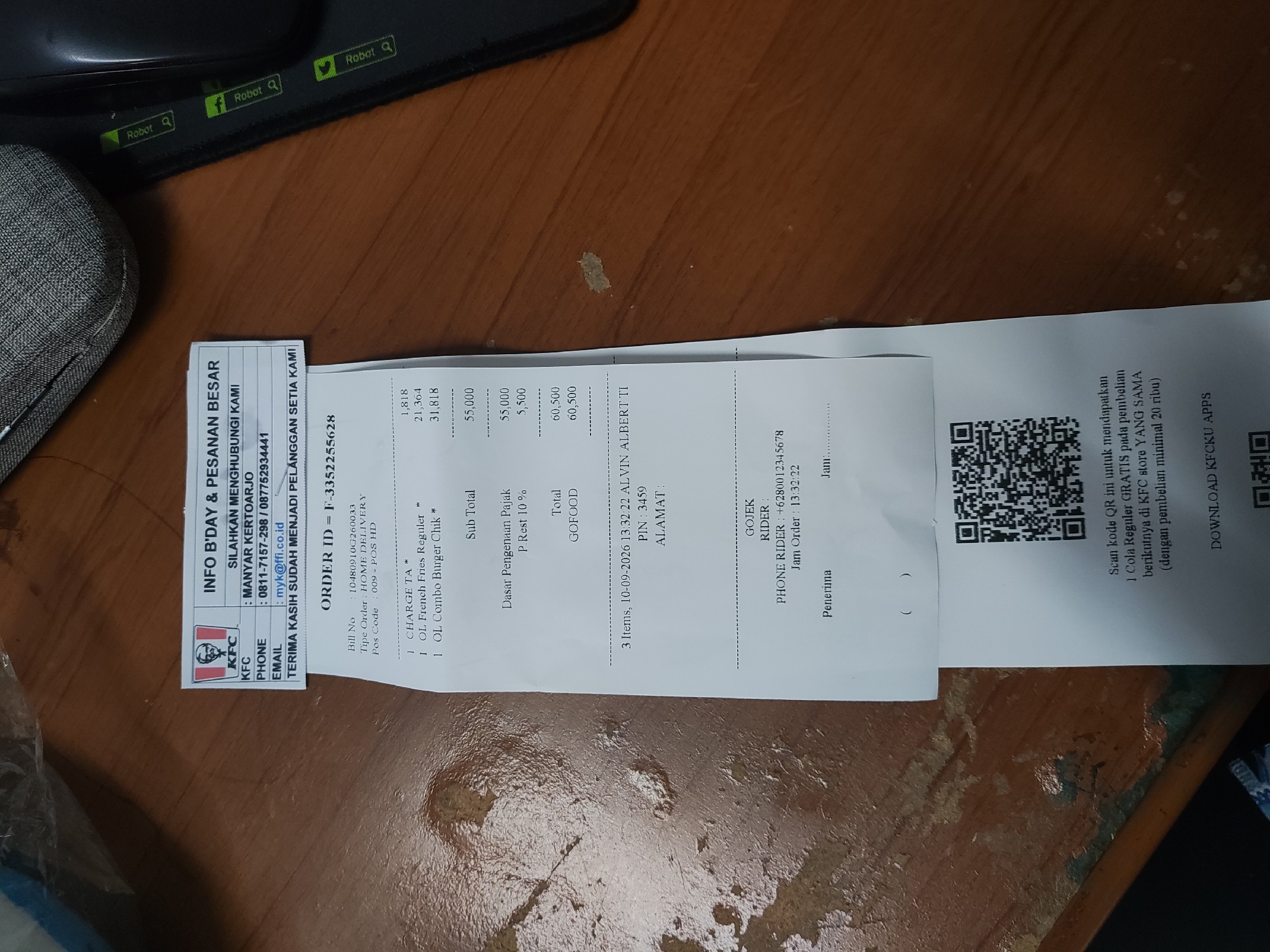 <p>Saat saya tinggal untuk shalat, Raihan meminjam...