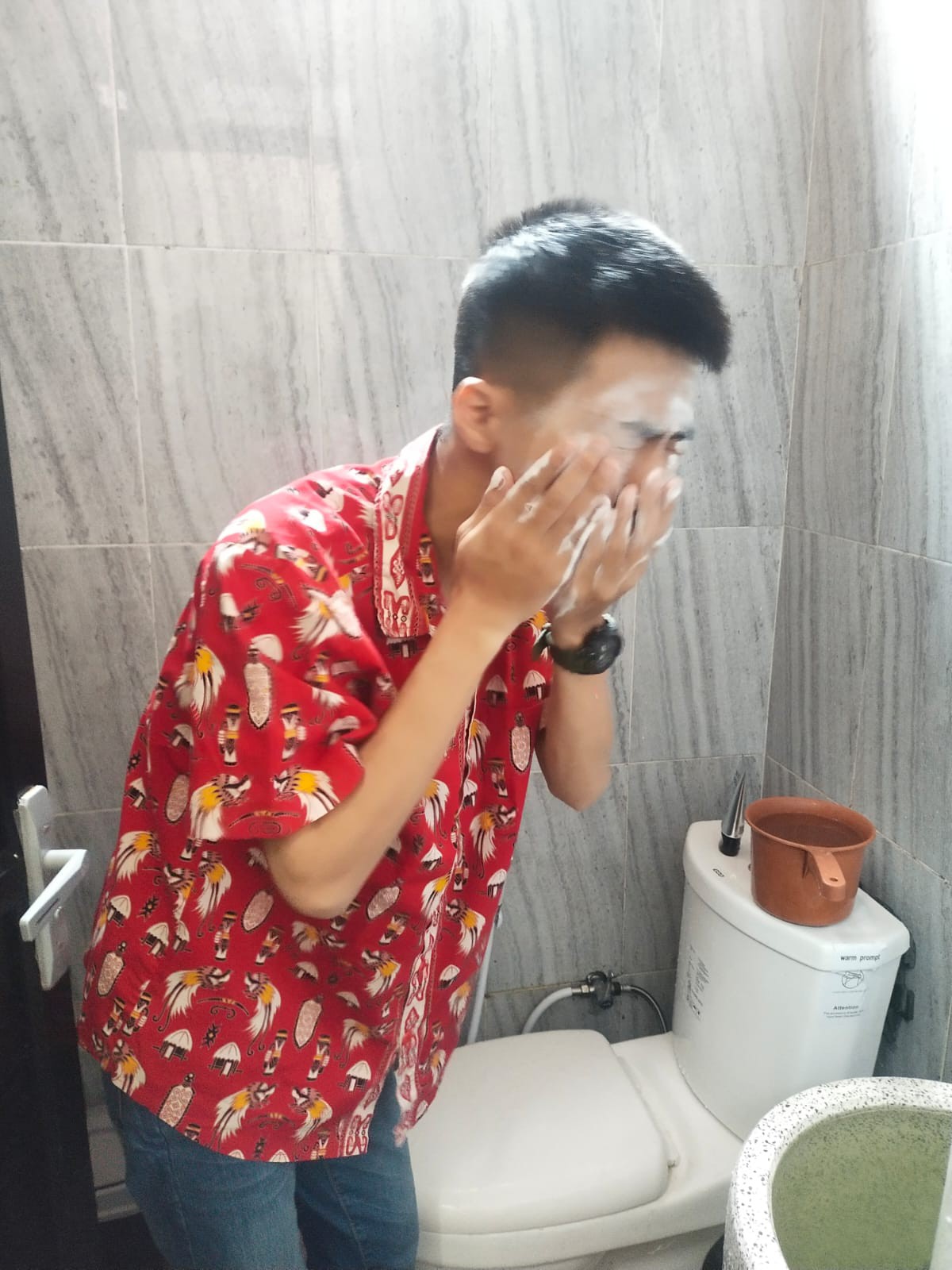 <p>Saya mendimpingi siswa anak-anak mengajak bina...