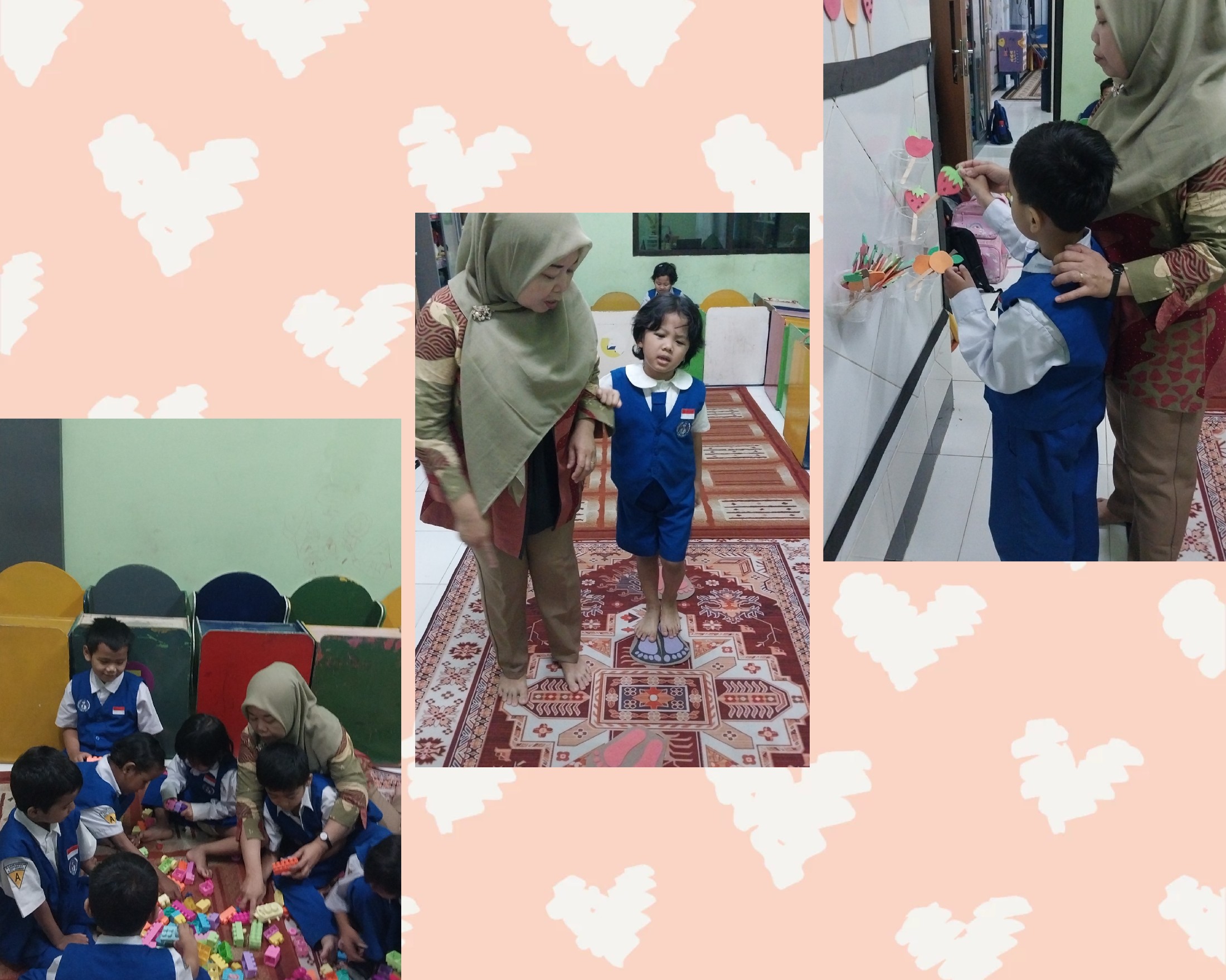<p>Mengajar di kelas TK A Menggantikan guru kelas...