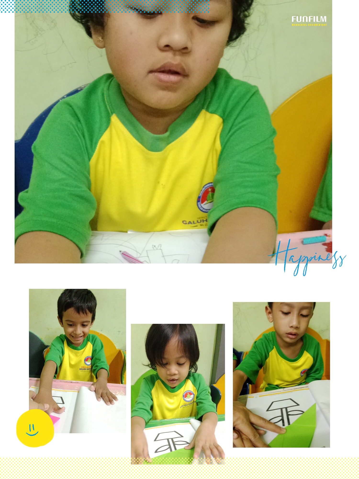 <p>Melanjutkan kegiatan seni (mengerjakan bks ketr...
