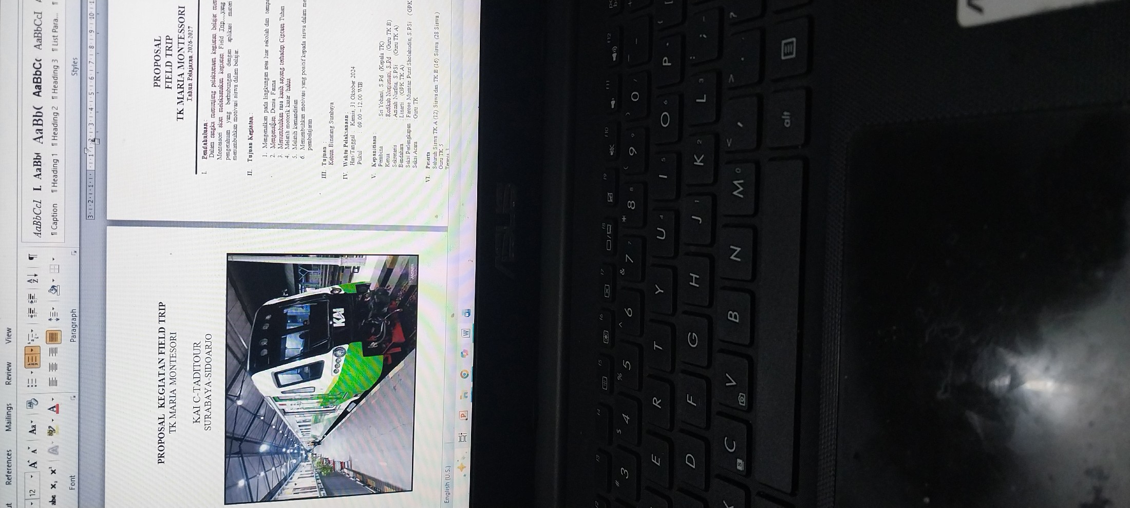 <p>Piket sabtu membuat Proposal untuk kegiatan fie...