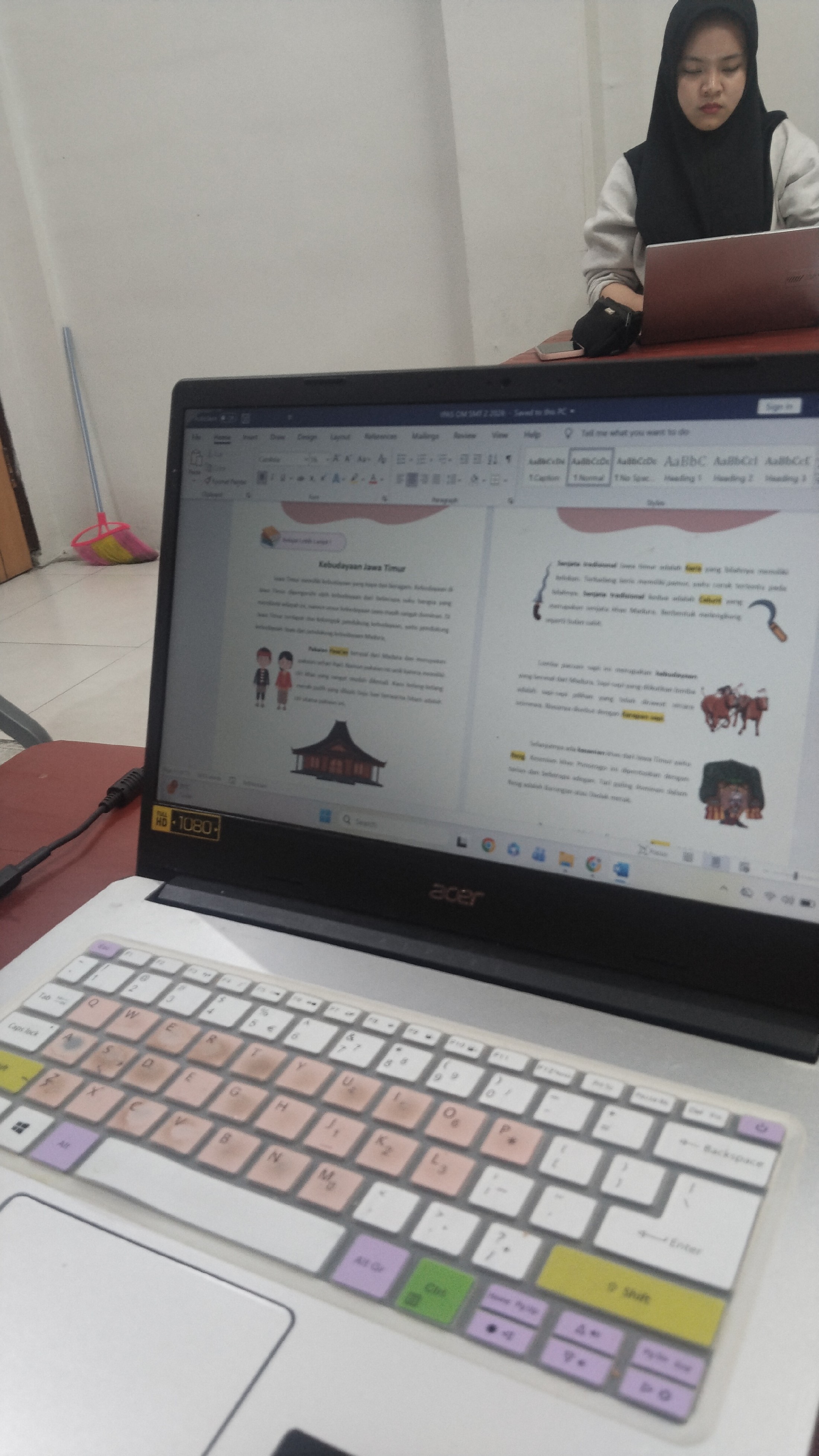 <p>Melaksanakan kegiatan piket rutin dengan melanj...