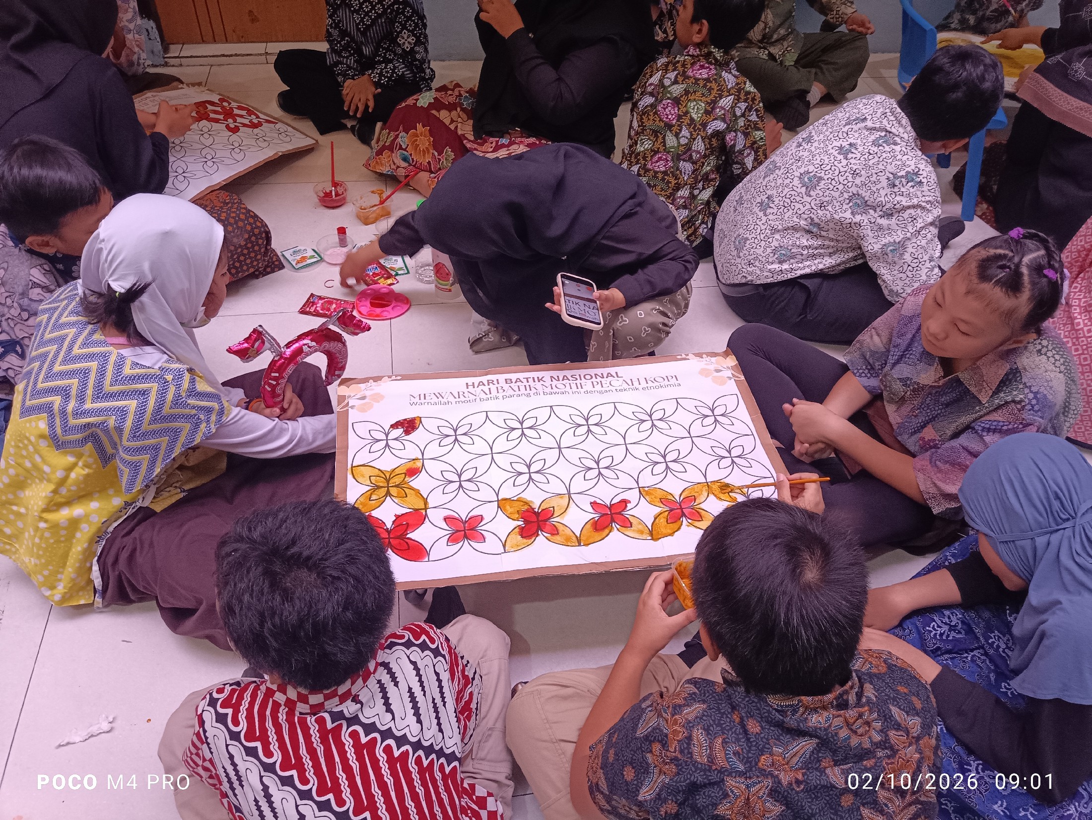 <p>Pendampingan anak anak kegiatan peringatan Pram...