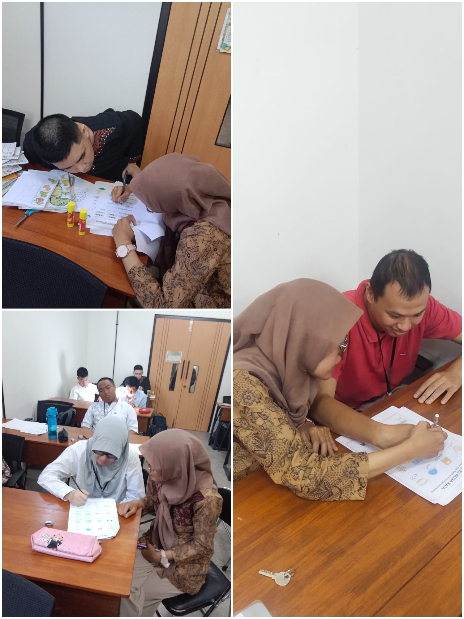 <p>PTS hari kedua mendampingi, dhanis, jose, dan c...