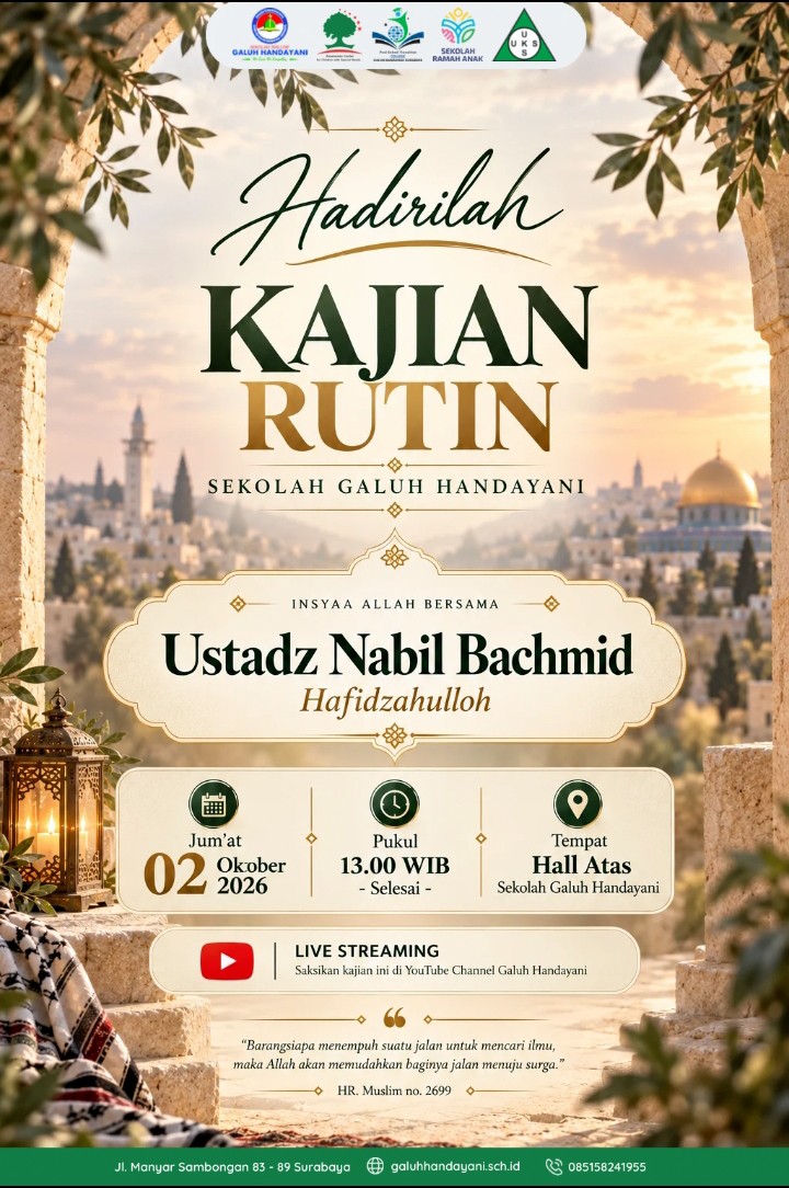 <p>Mengikuti Kajian Rutin Sekolah Galuh Handayani<...