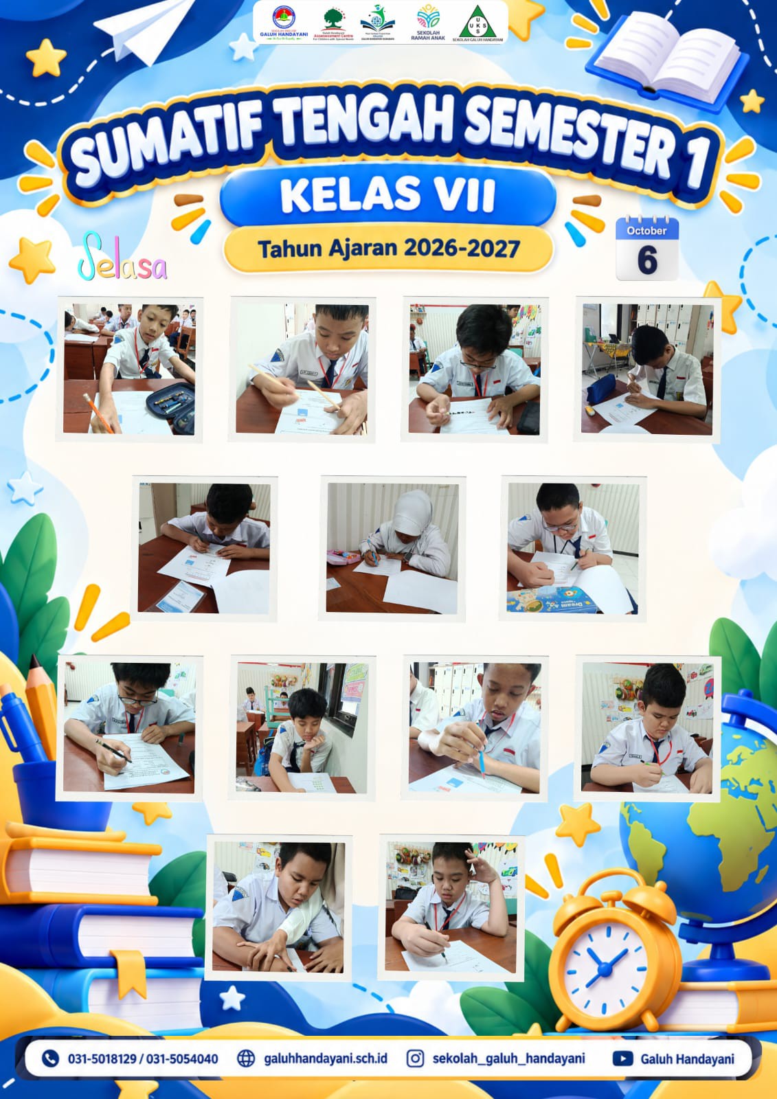 <ul>
<li>Kegiatan pembiasaan dan apel pagi</li>
<l...