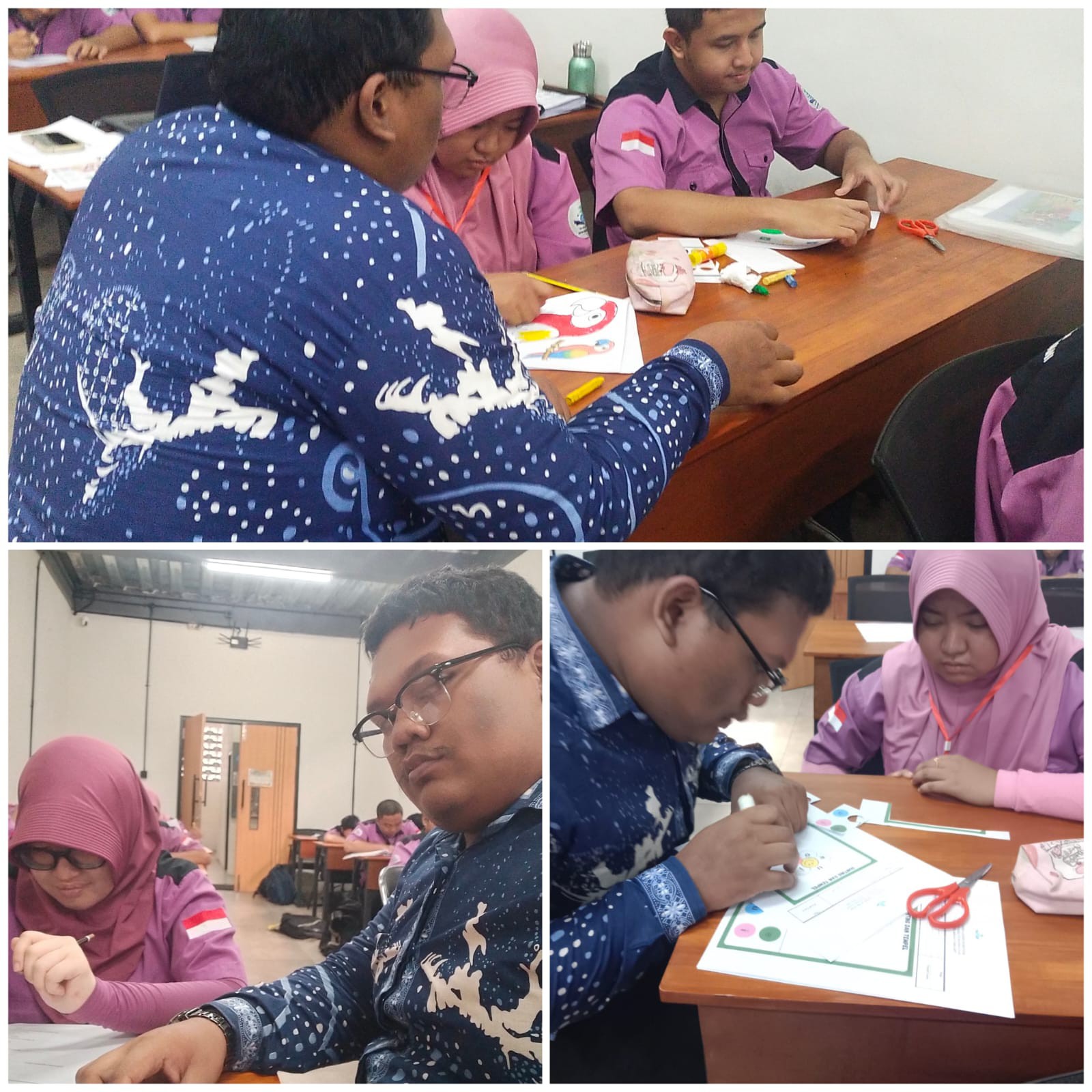 <p>Saya mendimpingi siswa -siswi PTS&nbsp;</p>