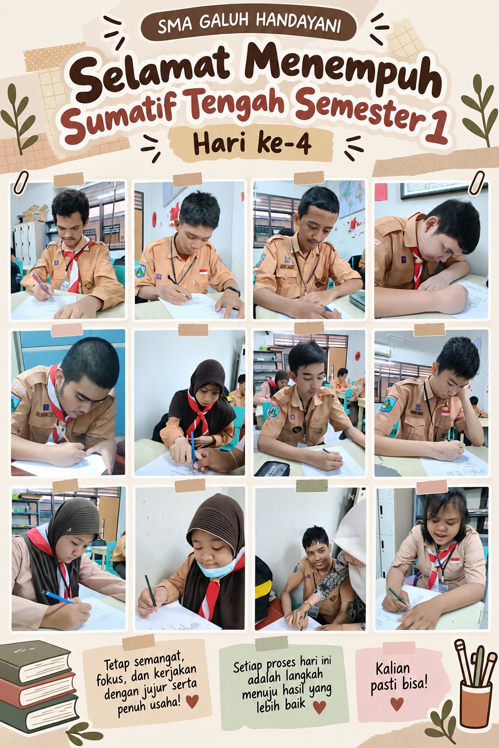 <p>Mengawasi STS Hari ke 4 Mapel Geografi&nbsp;</p...