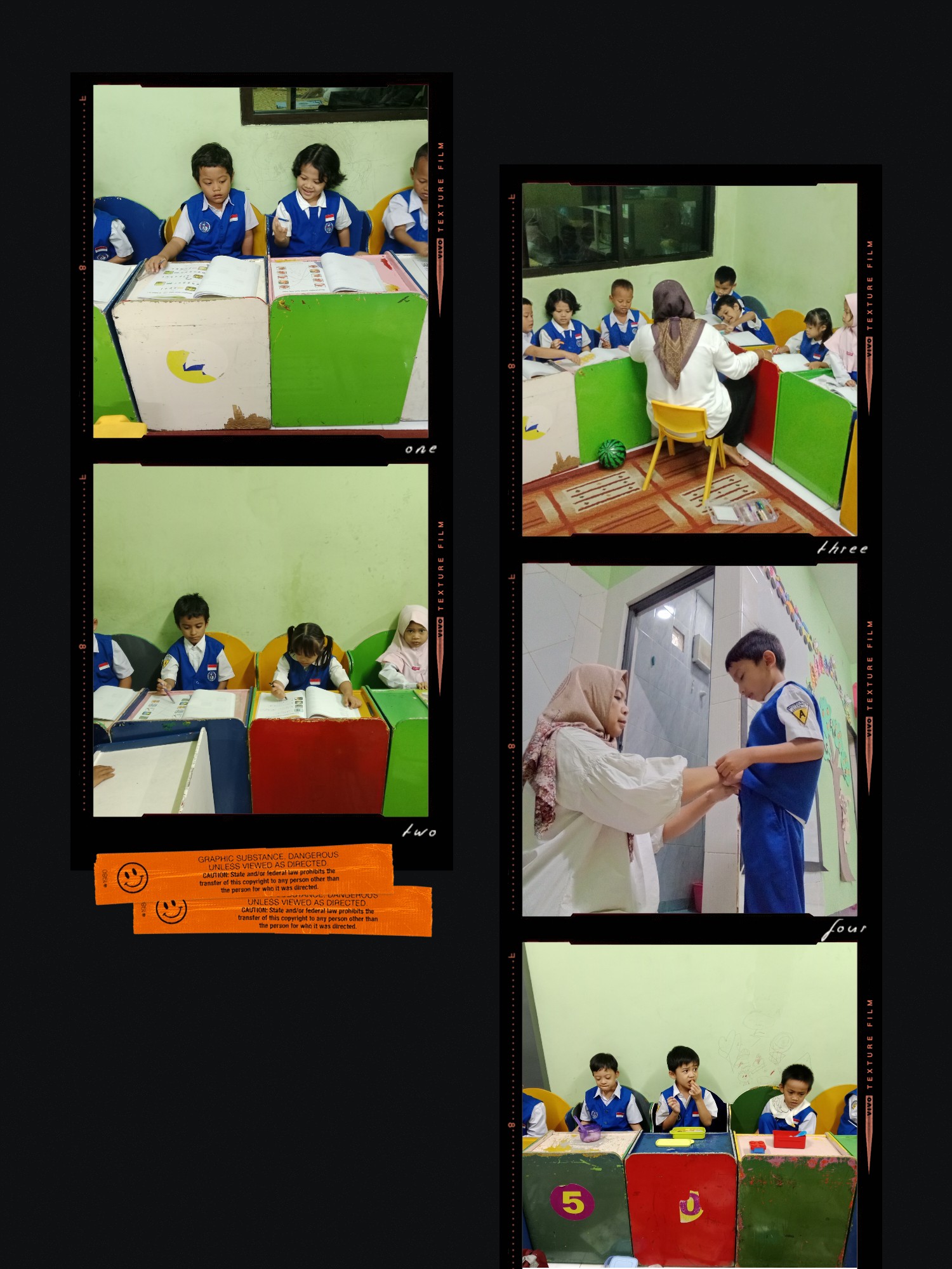 <p>Membantu kegiatan belajar dan pendampingan disa...