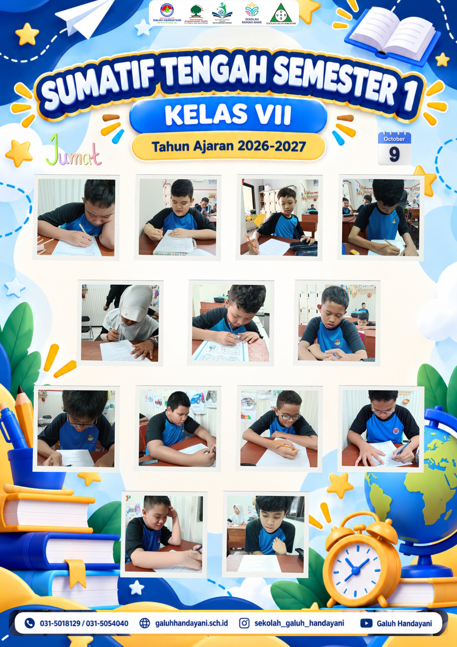 <ul>
<li>Kegiatan pembiasaan dan apel pagi</li>
<l...