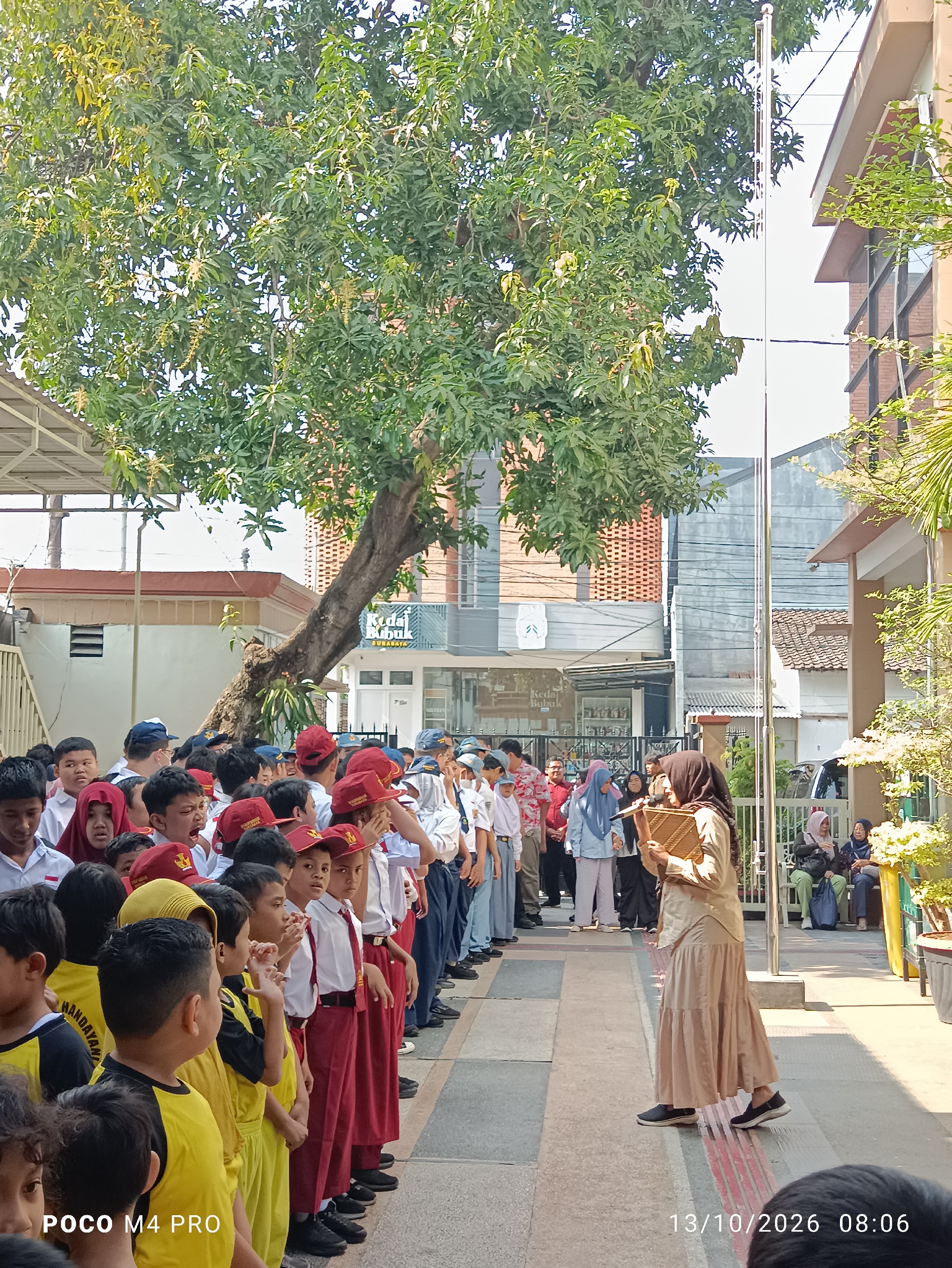 <p>Apel pagi tentang mengenalkan 5 kebiasaan baik<...