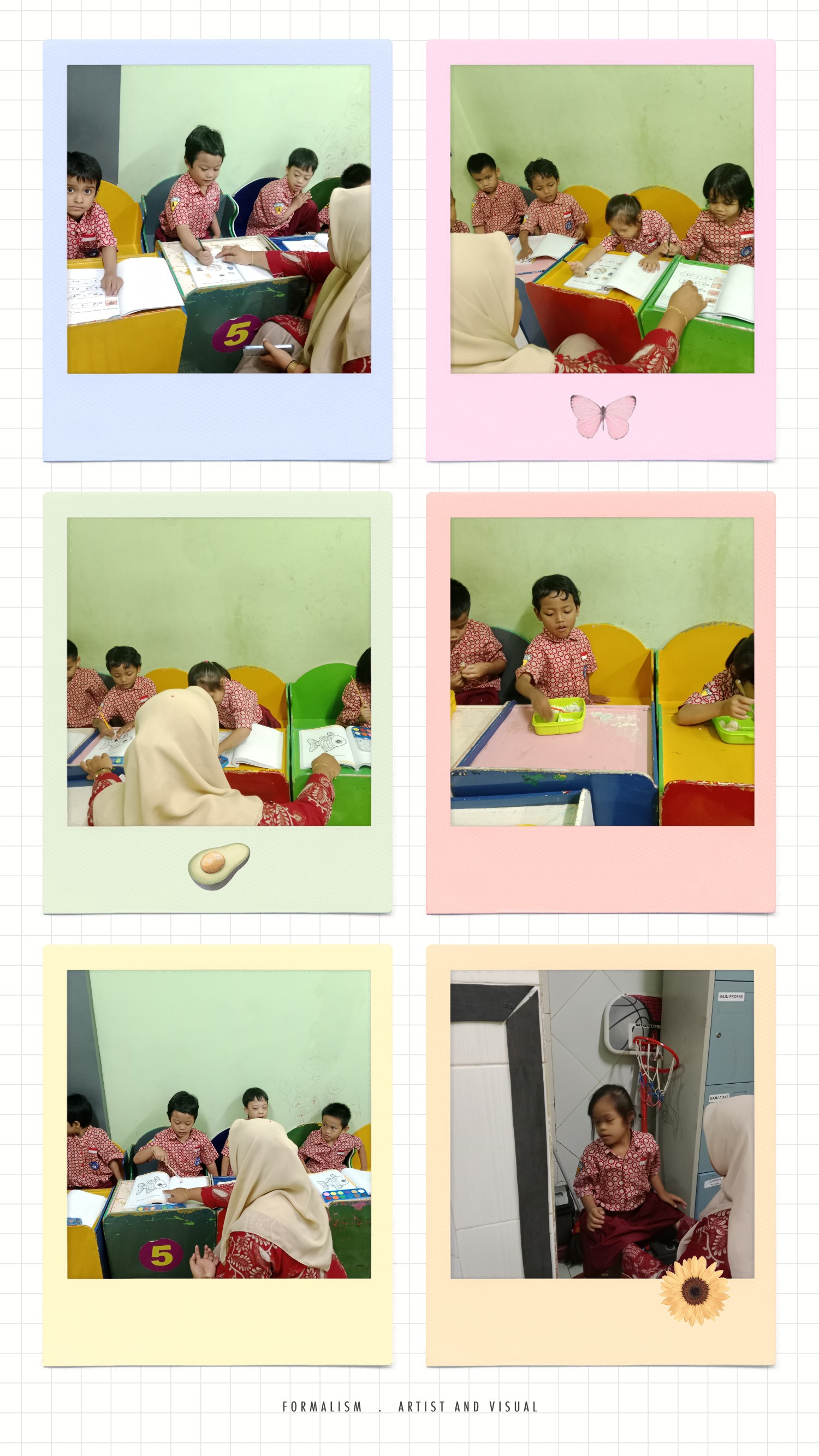 <p>Membantu guru kelas serta pendampingan anak dlm...