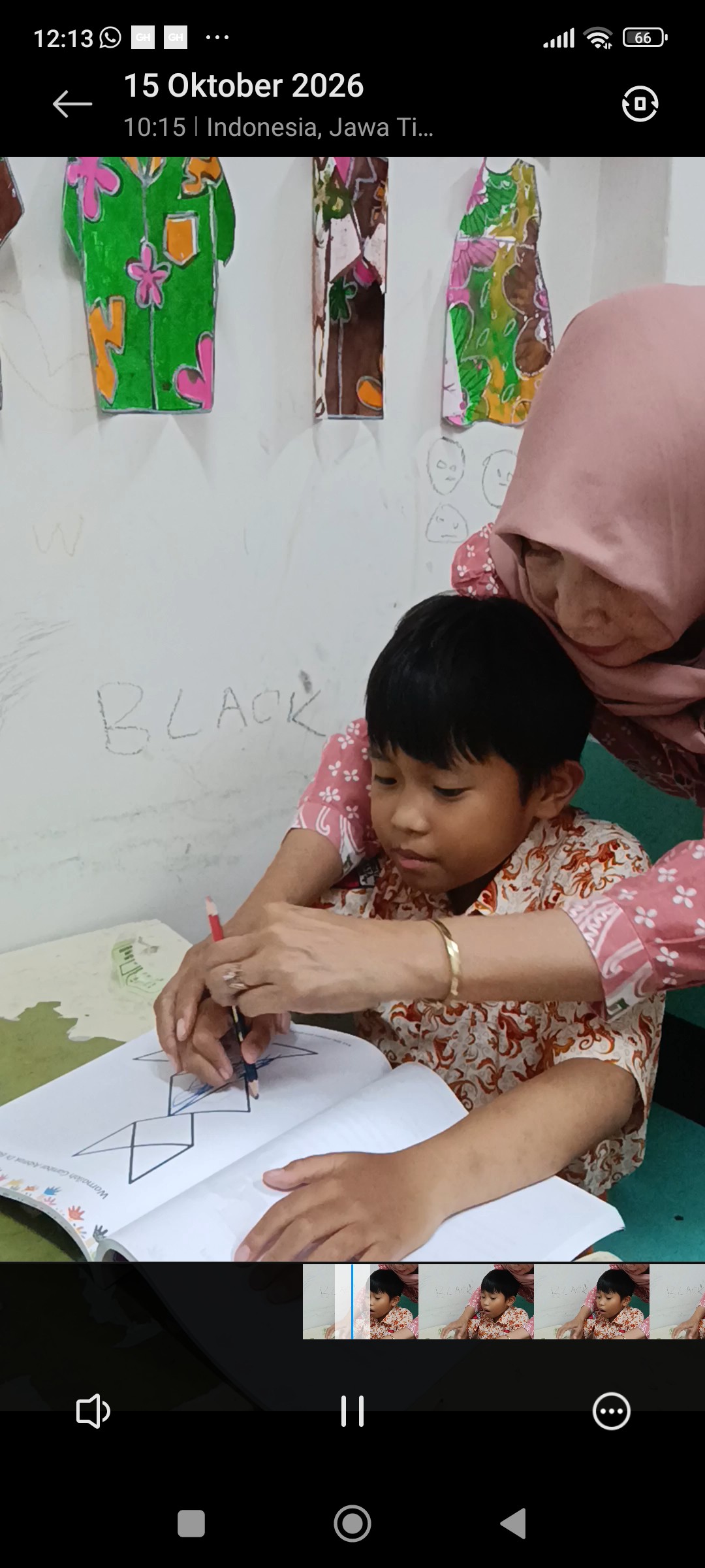 <p>Mendampingi kelas 2b mengajar matematika ,bahas...