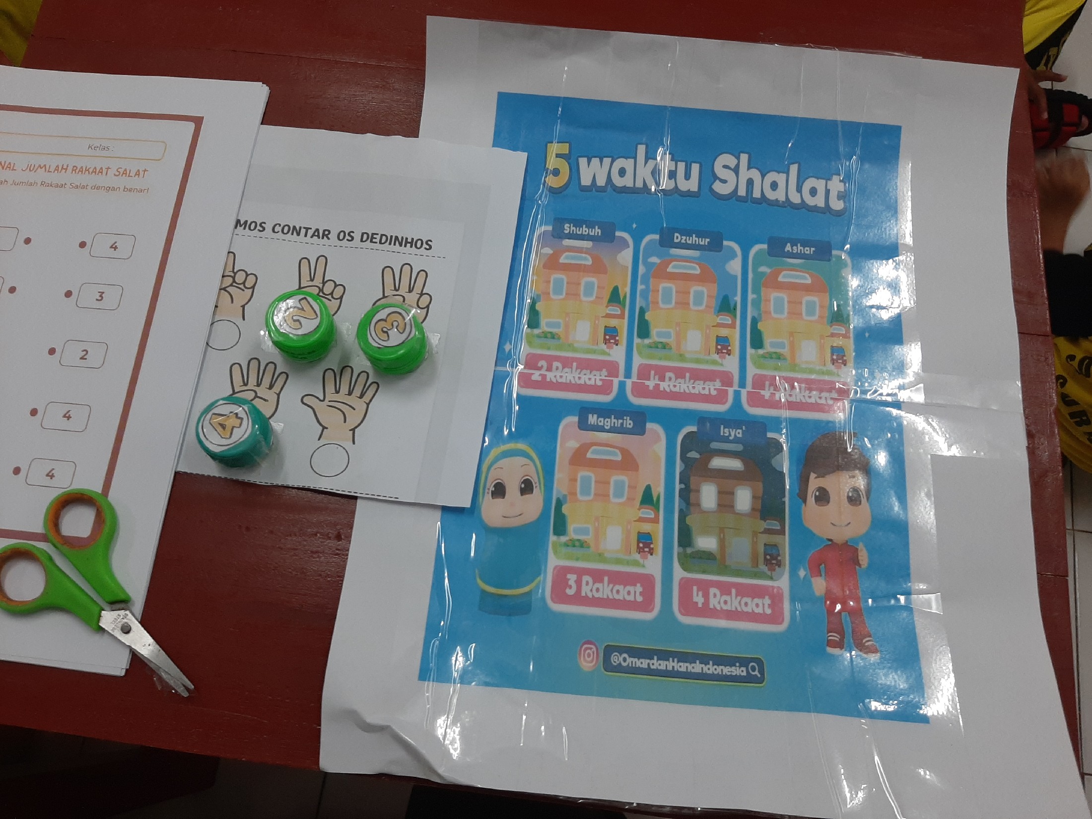 <p>Sholat wajib</p>