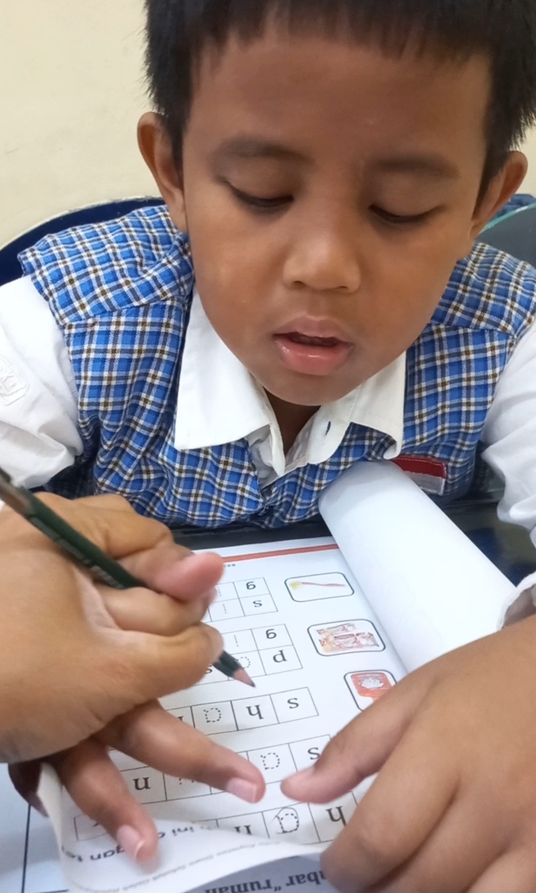 Mengerjakan bks IPS
