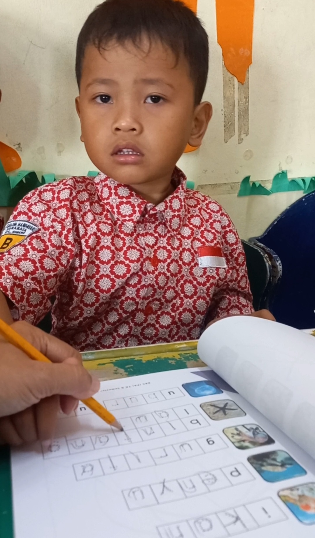 Mengerjakan bks IPA