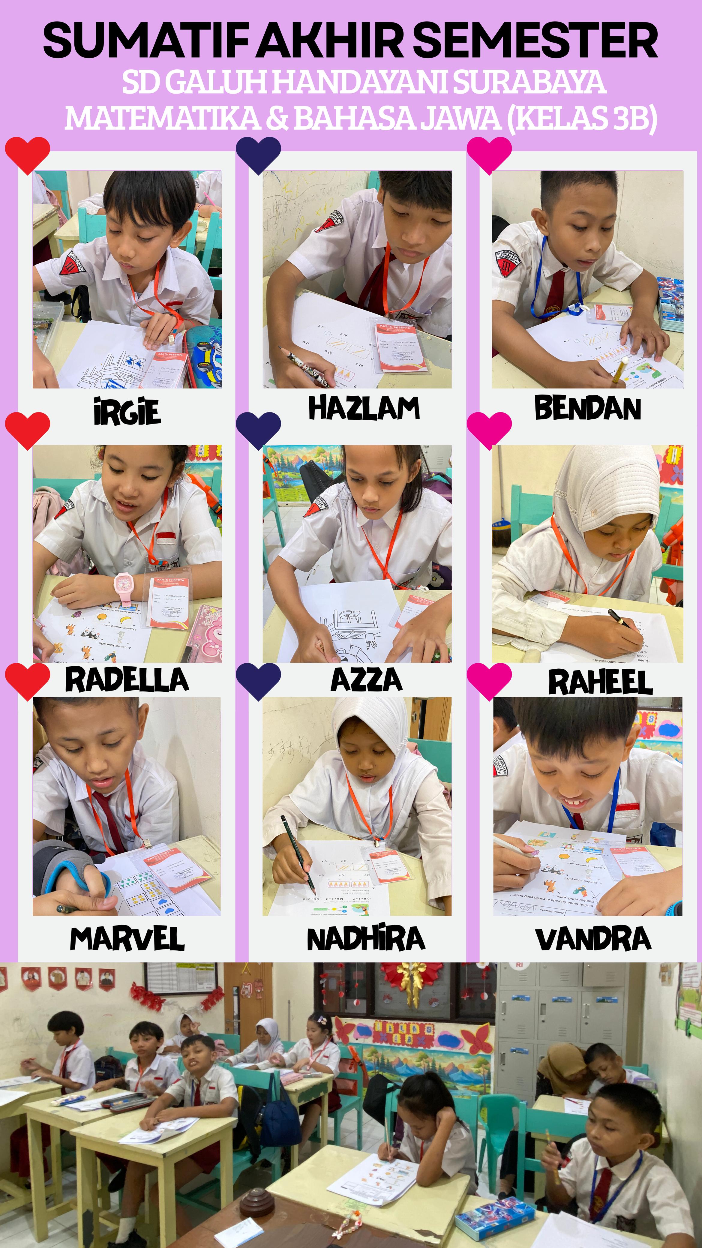 SAS Matematika dan Bahasa Jawa