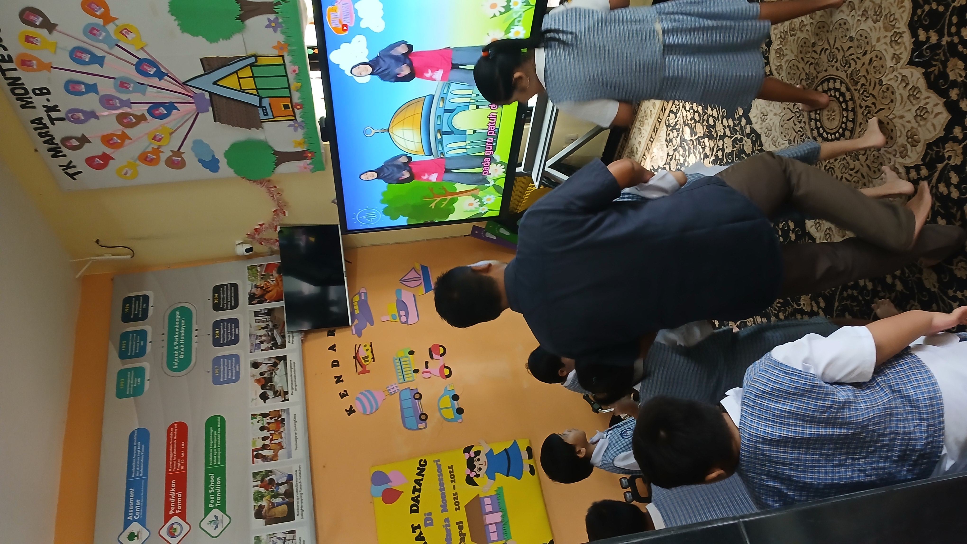 Senam anak sholeh dan mengenal ciptaan tuhan
