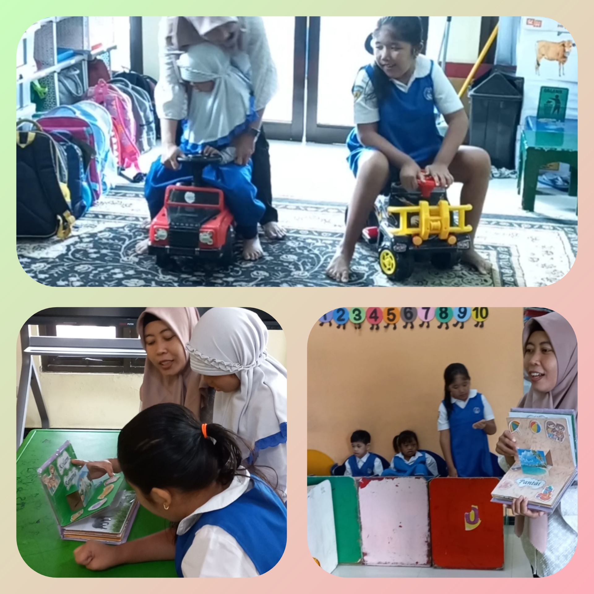 Mengenal tempat rekreasi, naik sepeda dan menunjuk/menyebutkan tempat rekreasi