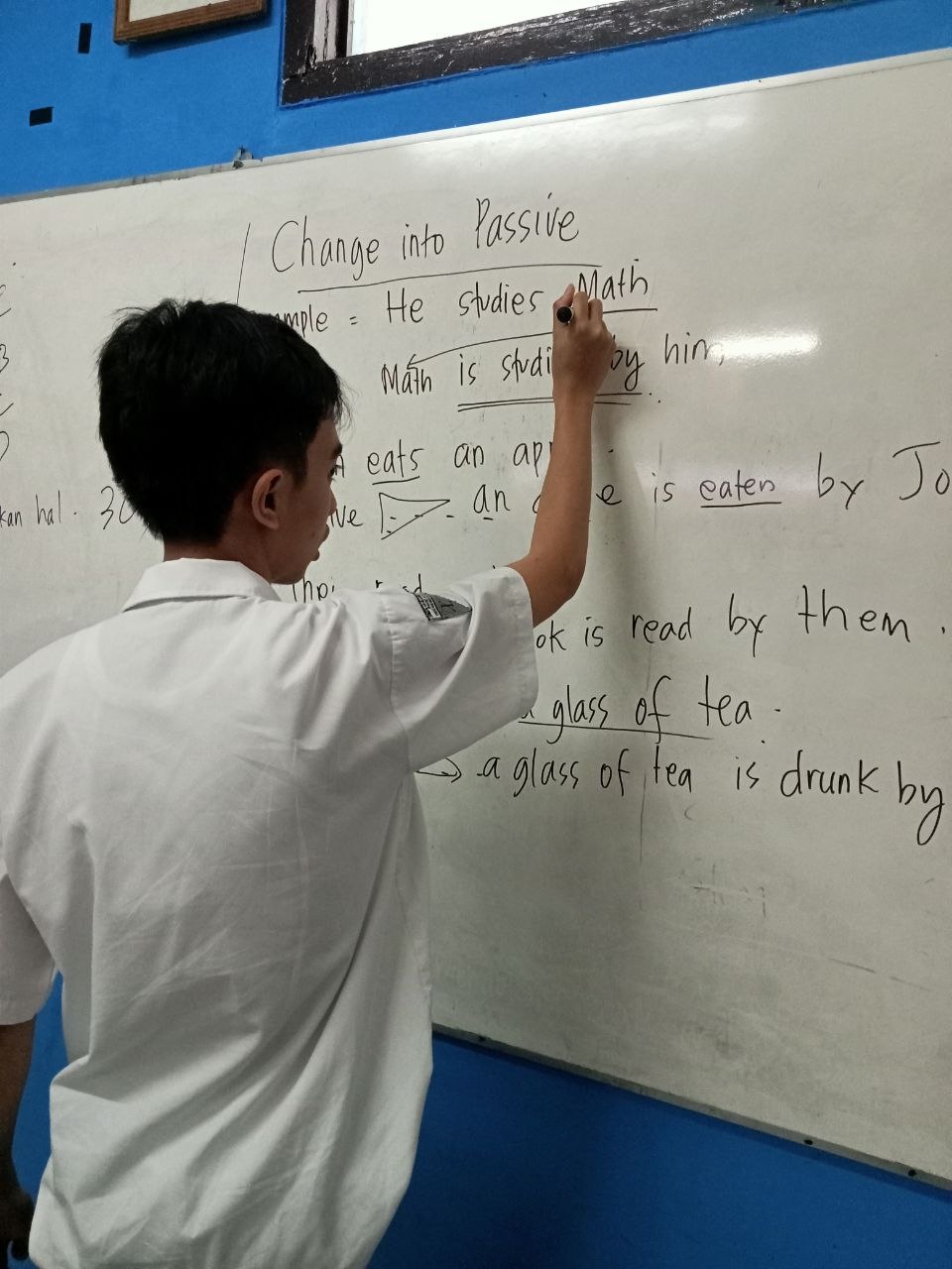 Passive Voice (reguler) dan Family Tree (Omisi) 