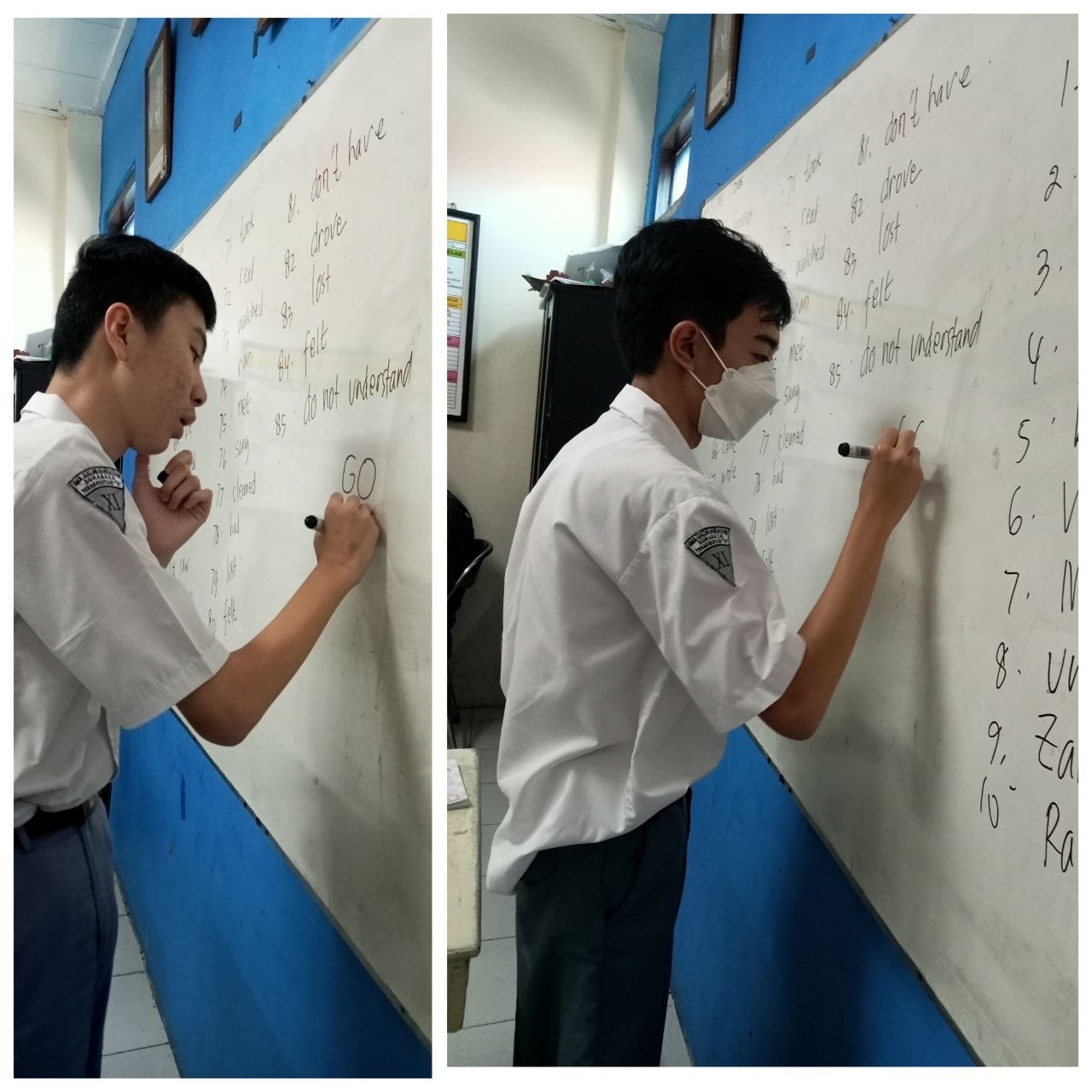 Family Tree (Omisi), Past tense and Present Tense (Reguler) 