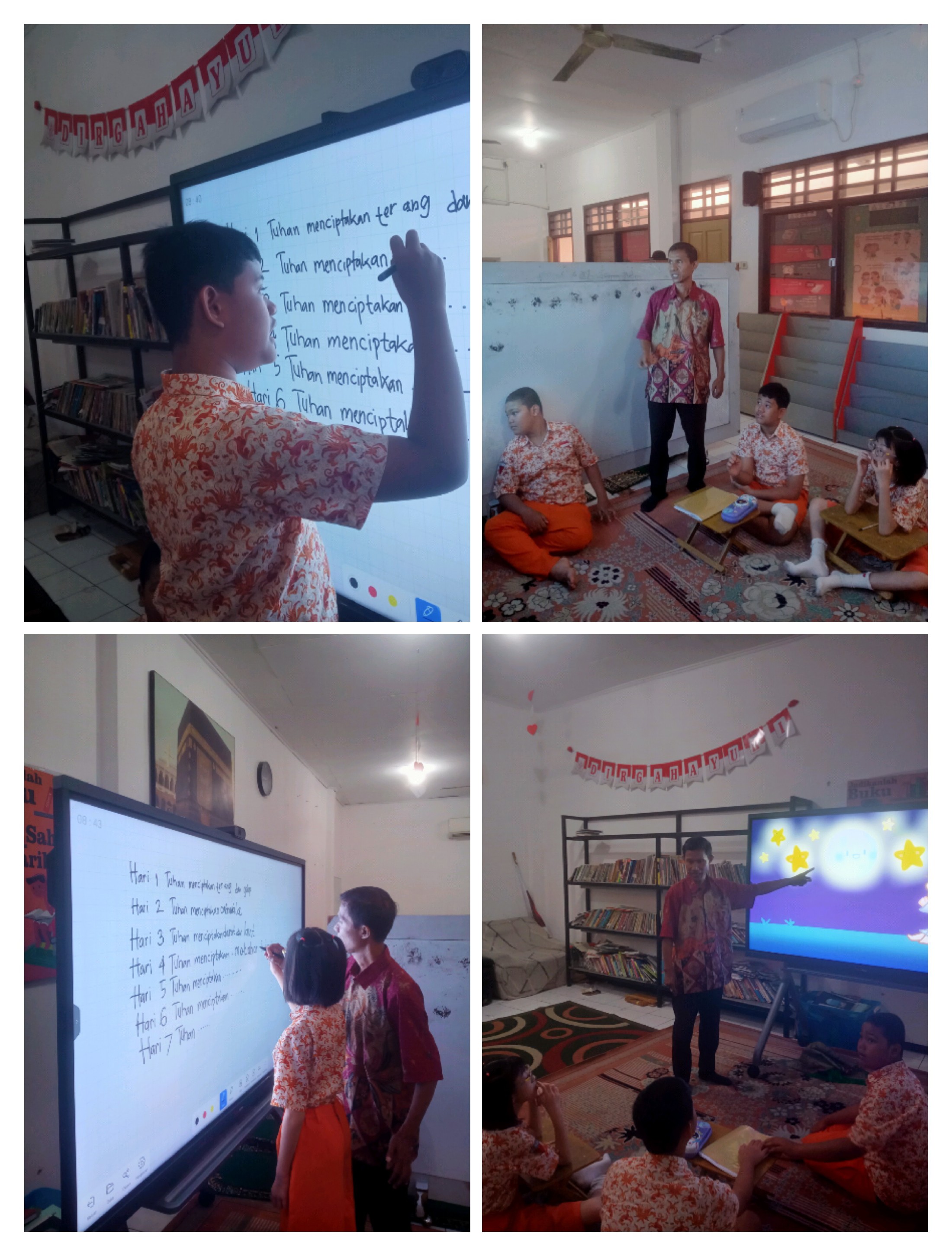 <p>Ciptaan Tuhan dan buatan manusia</p>