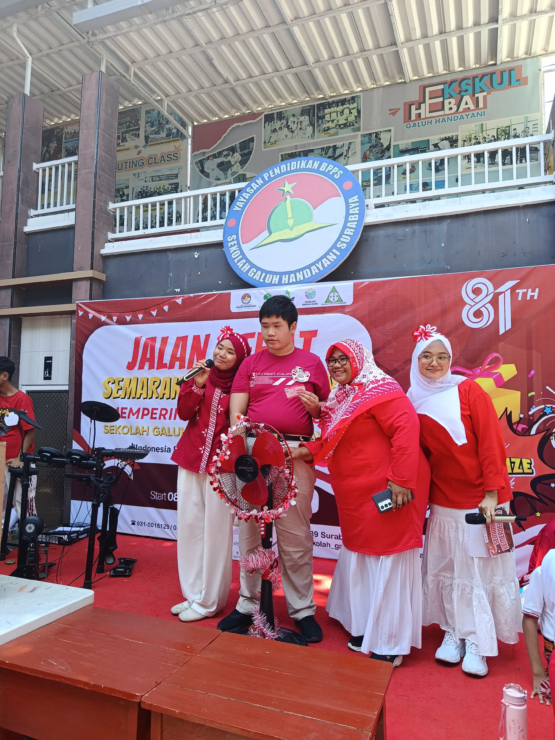 <p>Tdk ada pembelajaran...karena ada kegiaran Jalan Sehat</p>