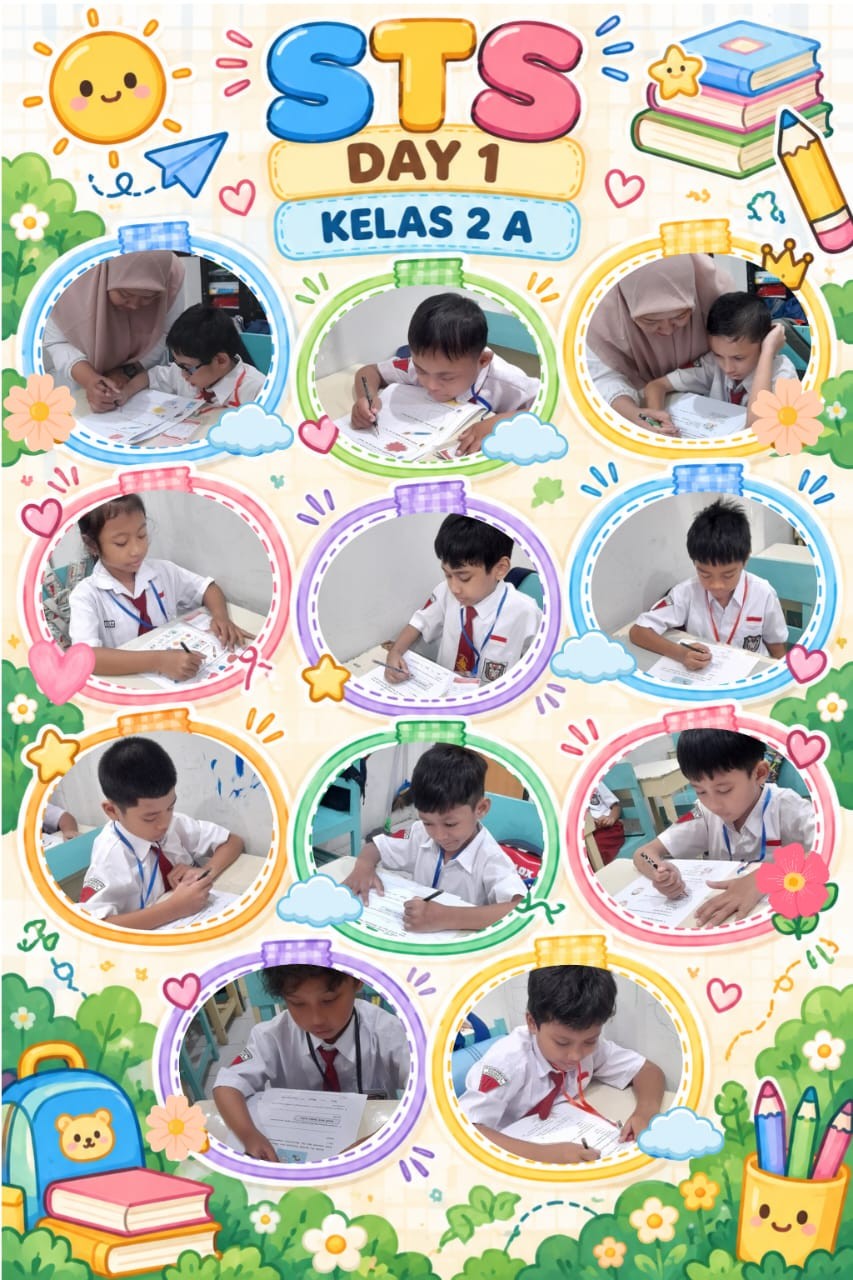 <p>Pelaksanaan Sumatif Tengah Semester (STS) untuk mengukur pemahaman dan kemampuan siswa terhadap materi yang telah dipelajari selama pembelajaran sebelumnya.</p>