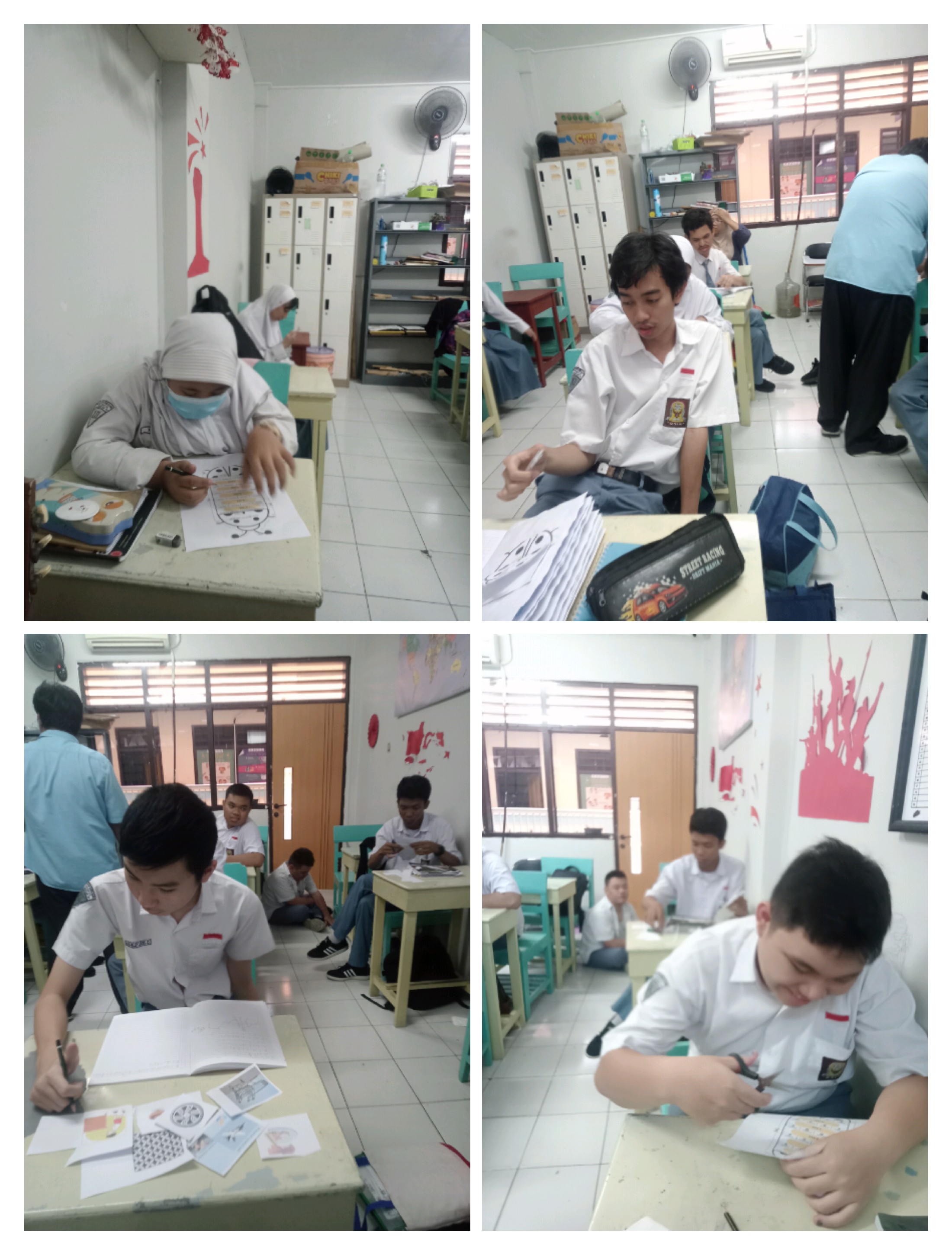 <p>Penerapan transformasi geometri (substitusi) dan nilai tempat bilangan ribuan (omisi)</p>