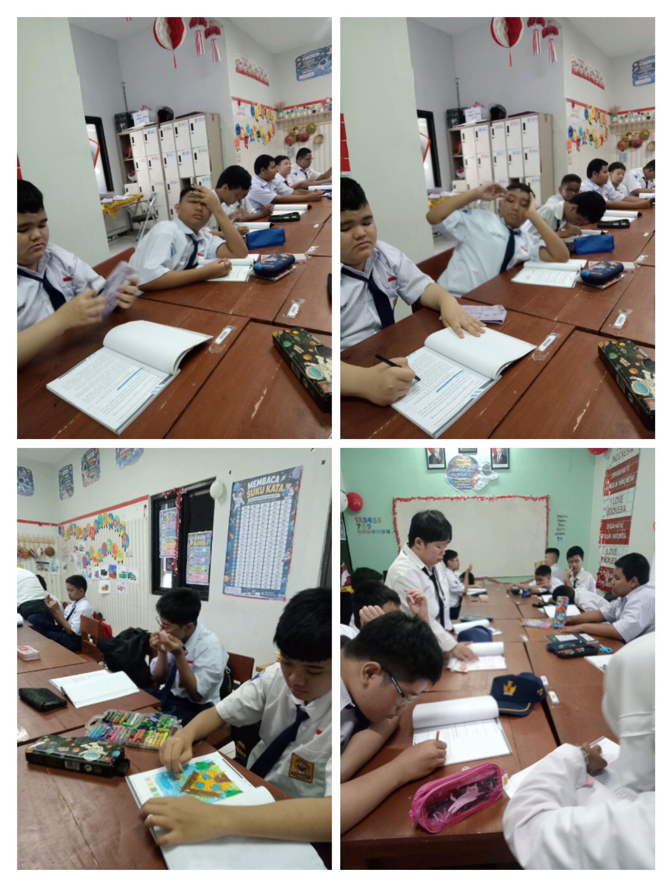 <p>Bilangan Bulat (pernyataan yg menunjukkan bilangan positif atau negatif) dan Bilangan 1-10 (menghitung penjumlahan dengan gambar)</p>