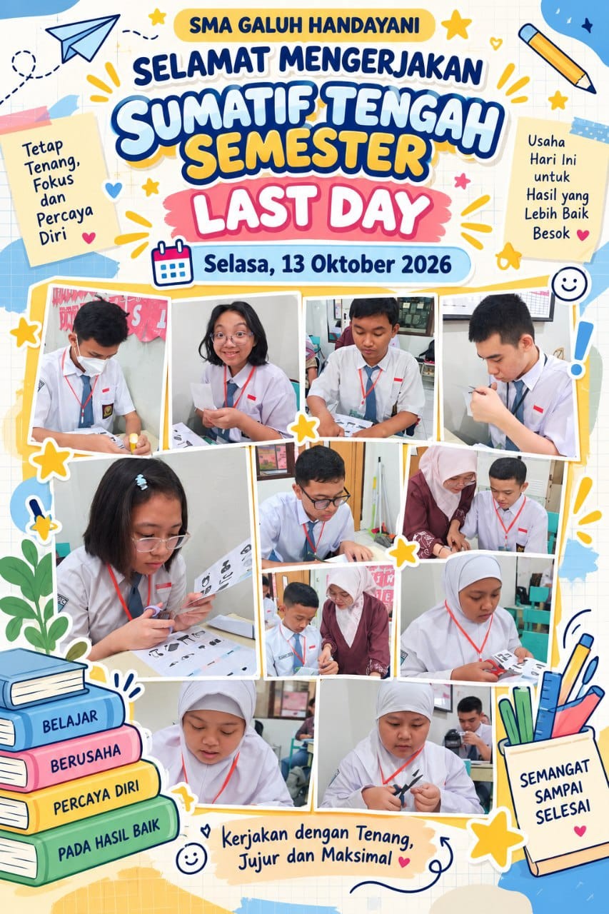 <p>Jaga STS informatika di kelas X</p>