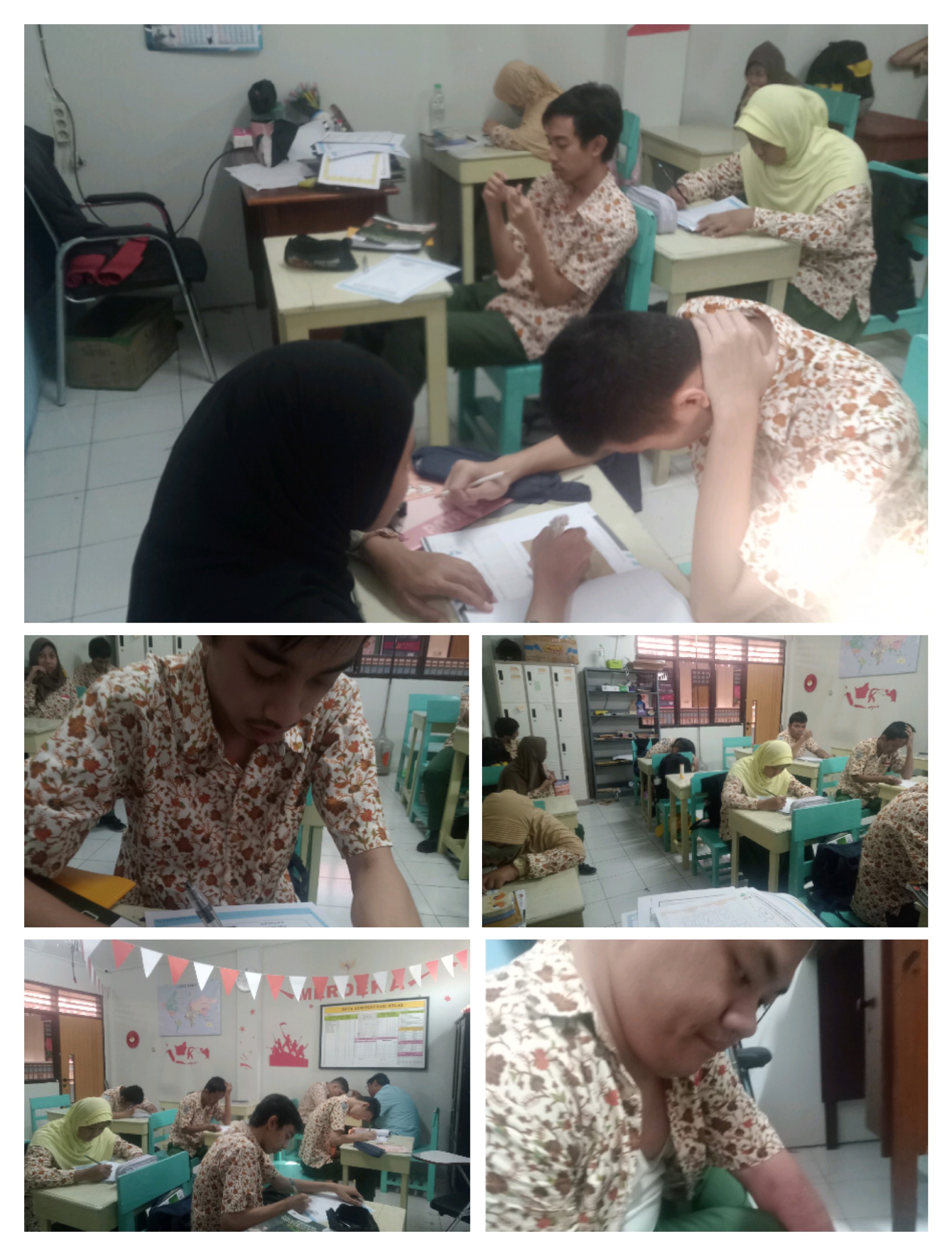 <p>Dilatasi (menentukan titik bayangan dengan skala dan pusat tertentu) dan mengurutkan bilangan puluh ribuan</p>