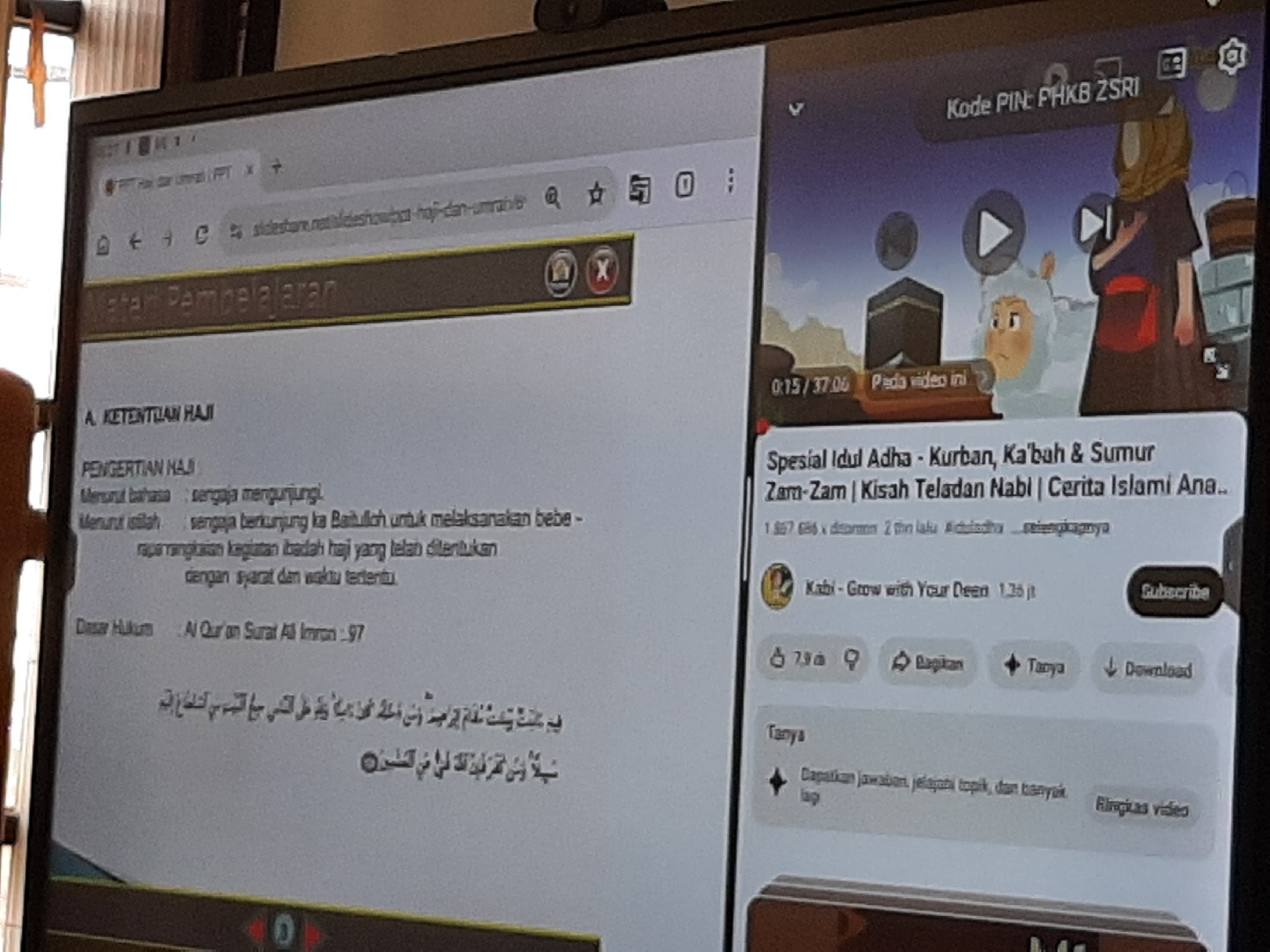<p>Haji dan umroh</p>