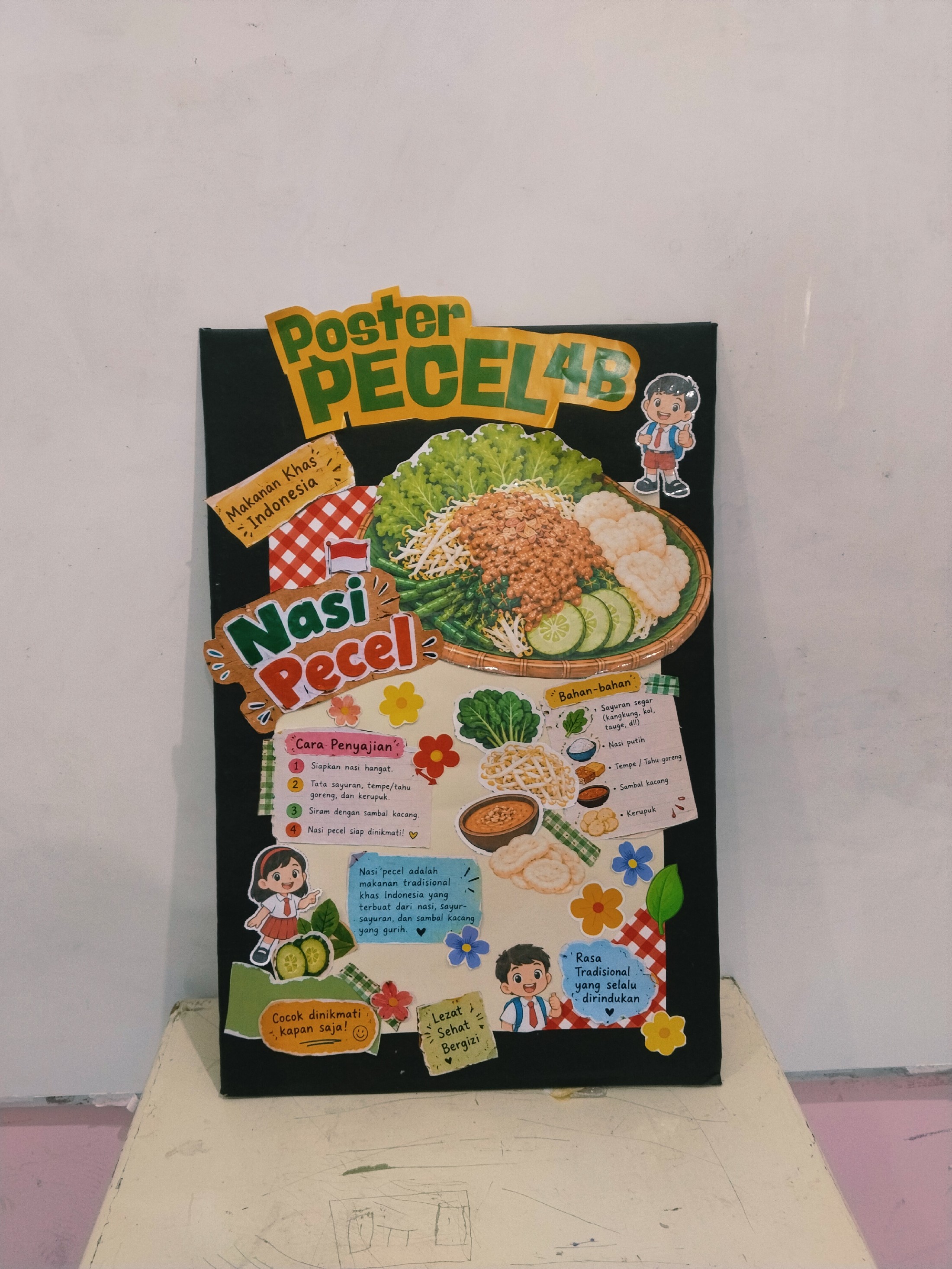 <p><strong>Kreasi Poster Kreatif Bertema Makanan Tradisional</strong></p>