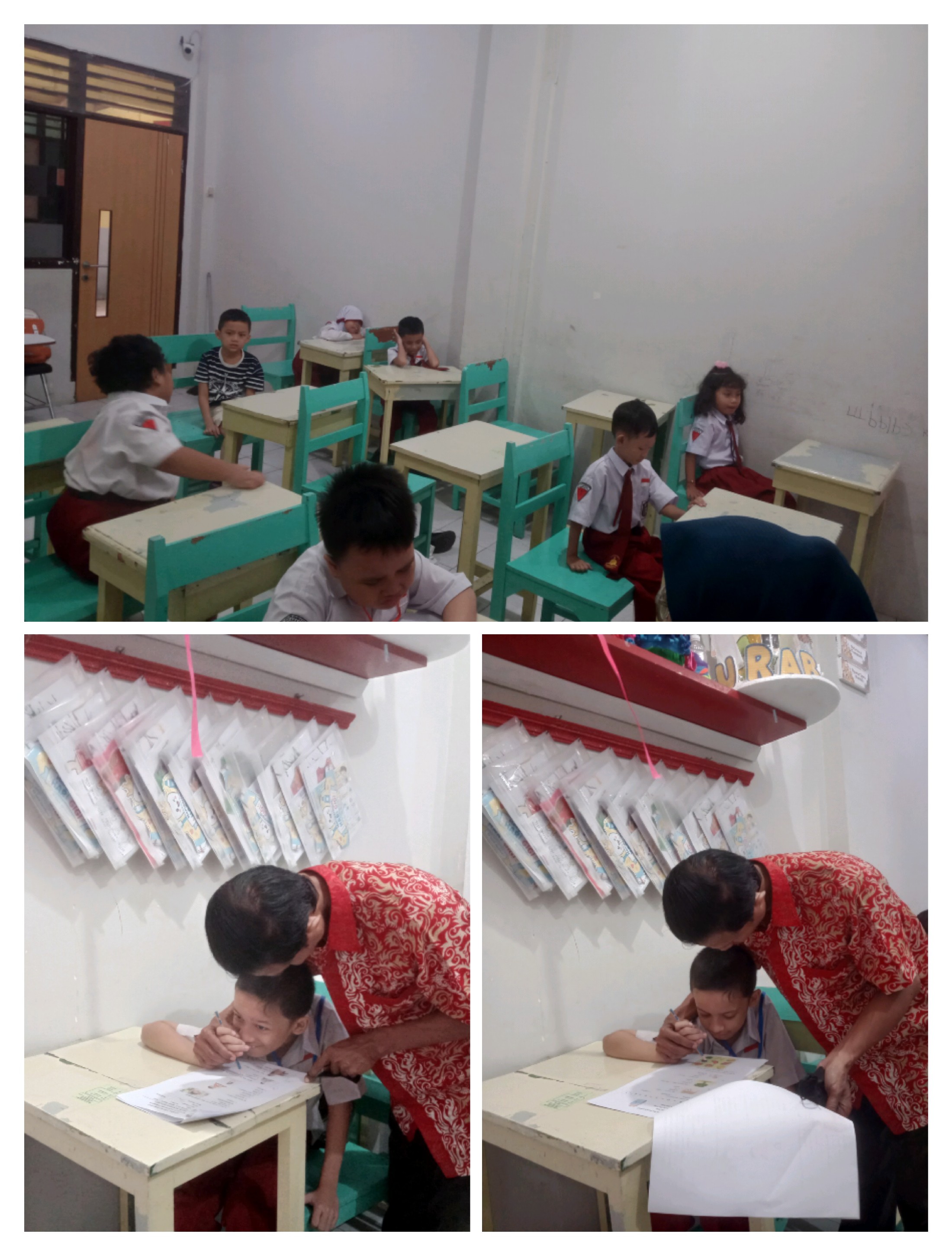 <p>Menjaga ujian STS</p>