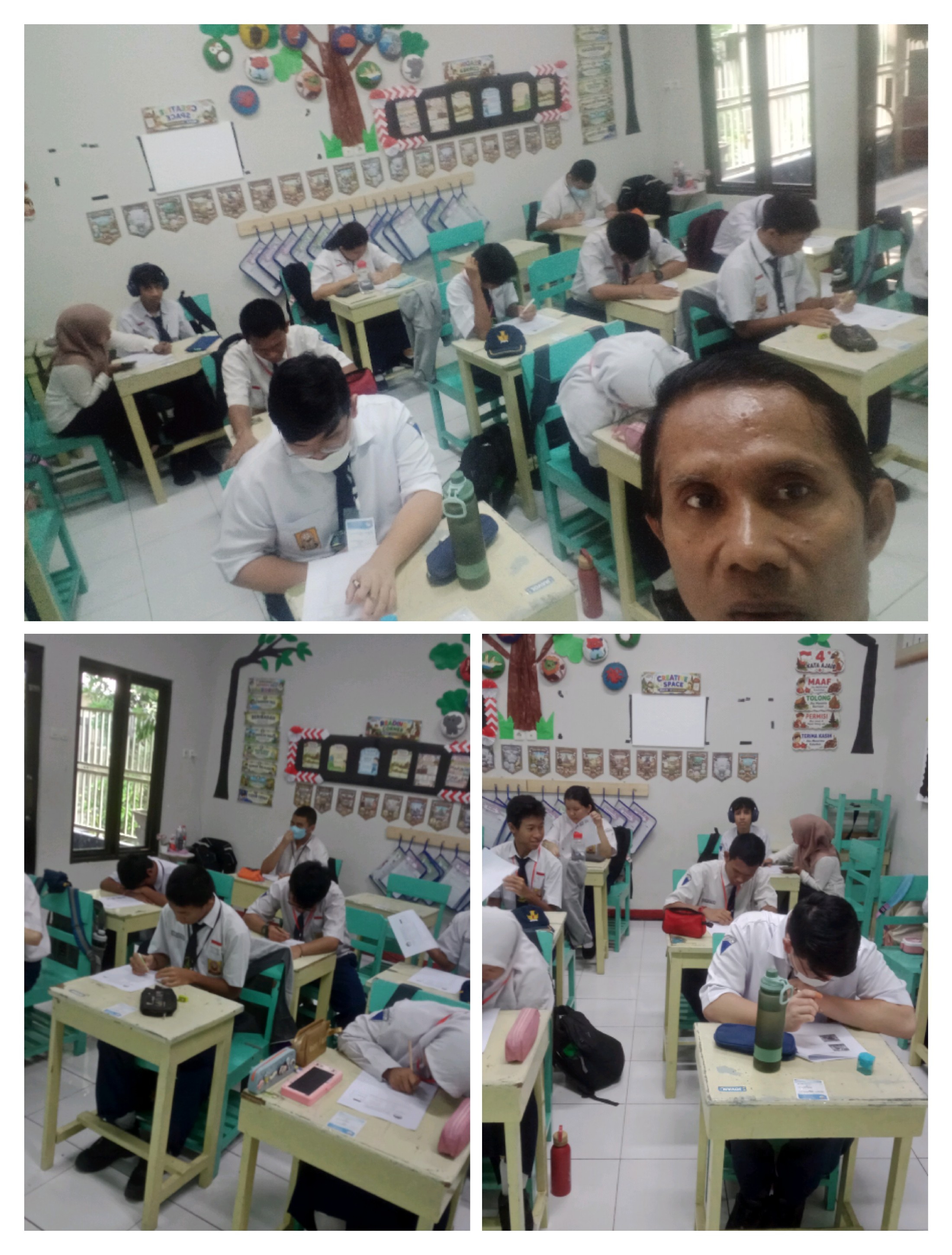 <p>MENDAMPINGI UJIAN STS BHS JAWA</p>