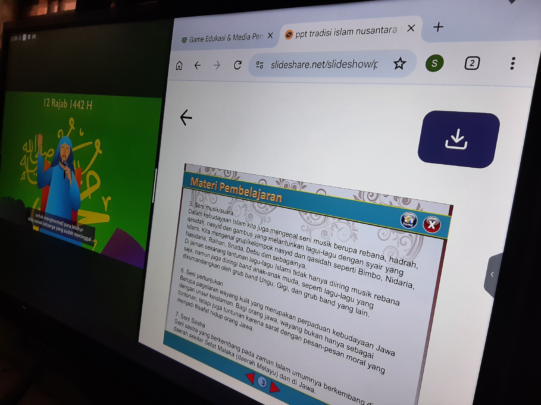 <p>Tradisi dan budaya islam di indonesia</p>