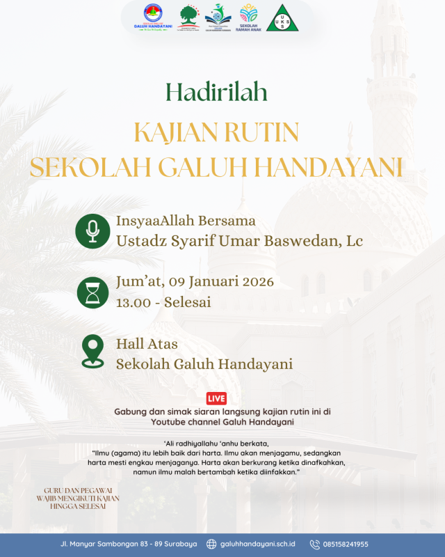 Pengumuman Kajian