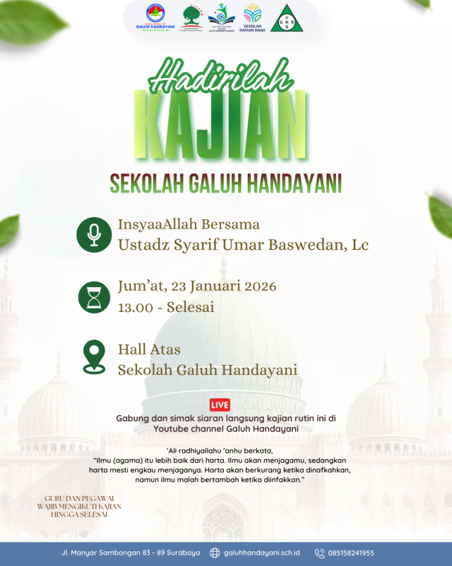 Pengumuman Kajian