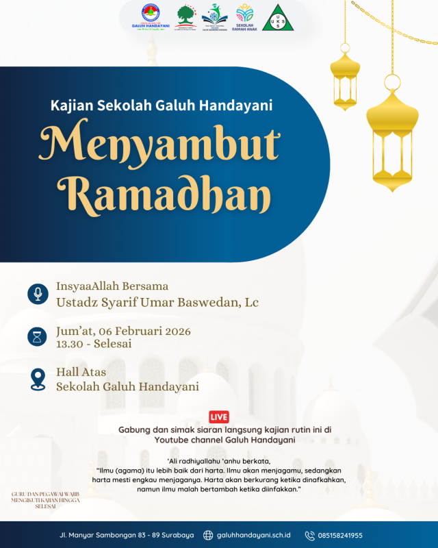 Kajian Menyambut Bulan Ramadhan